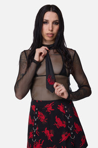 Dangerfield - Jackalope Neck Tie - black