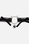 Dangerfield - Pretty Cat Choker - black