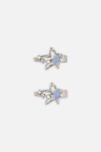 Dangerfield - Space Hair Clip Set - silver