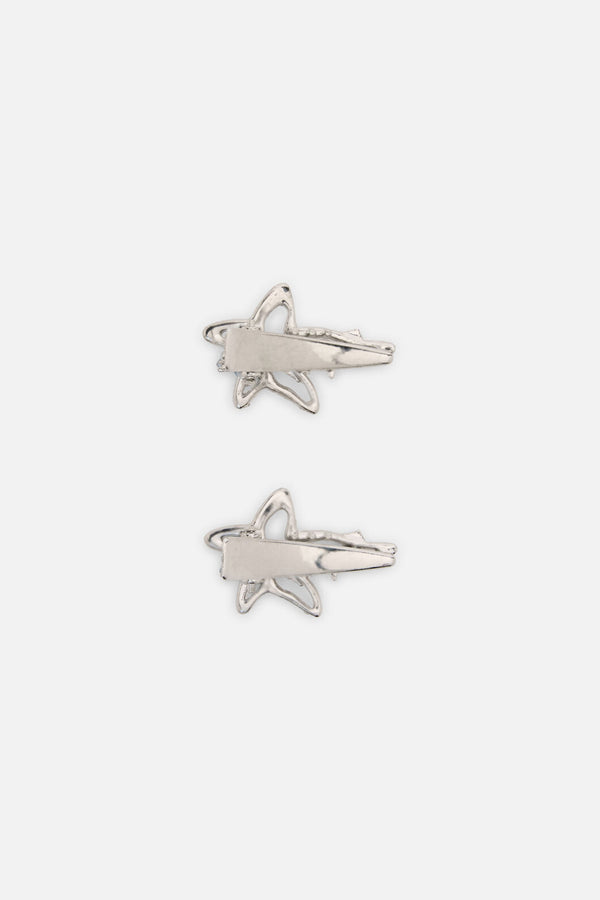 Dangerfield - Space Hair Clip Set - silver