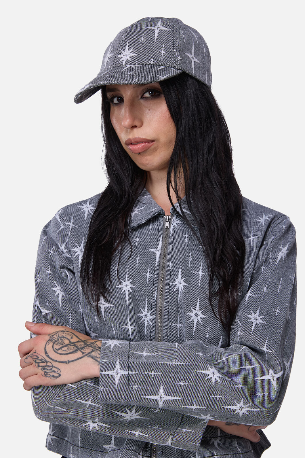 Dangerfield - Odette Denim Cap - black