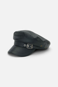 Dangerfield - PU Peak Hat - black