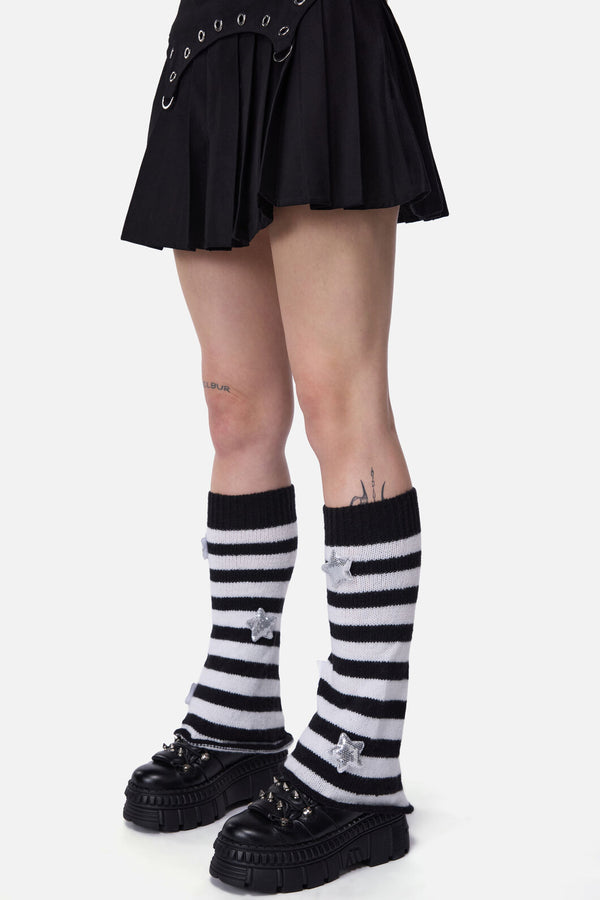 Dangerfield - Stars & Stripes Leg Warmers - black-white