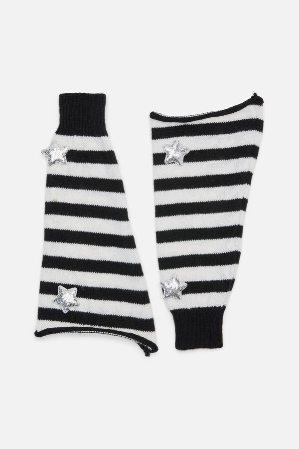 Dangerfield - Stars & Stripes Leg Warmers - black-white