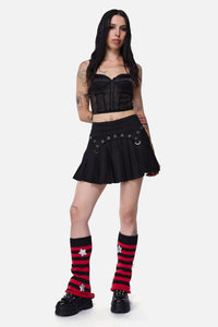 Dangerfield - Stars & Stripes Leg Warmers - red-black