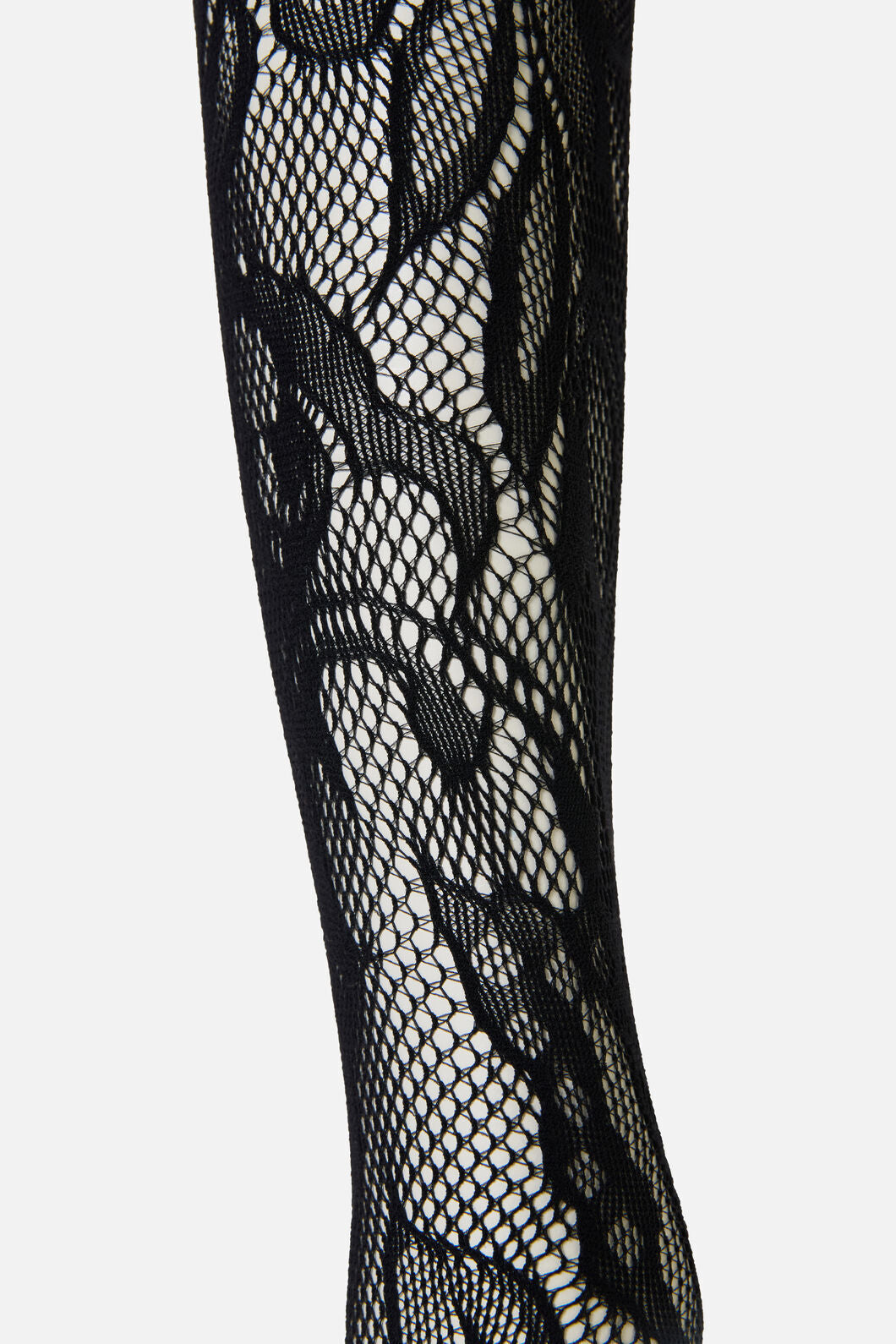 Dangerfield - Black Swirls Fishnet Tights - black