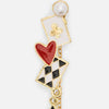 Card Game Drop Earrings