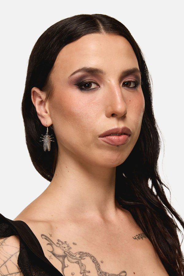 Dangerfield - Cicada Earrings - silver