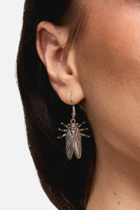 Dangerfield - Cicada Earrings - silver