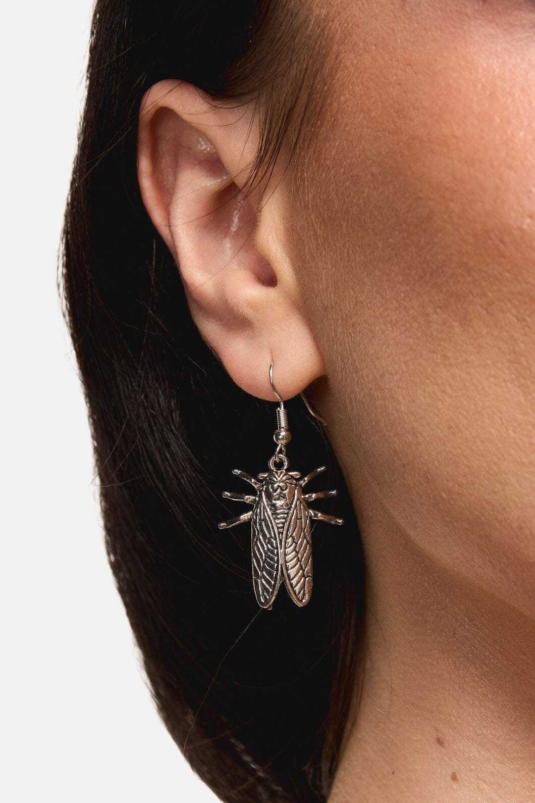 Dangerfield - Cicada Earrings - silver