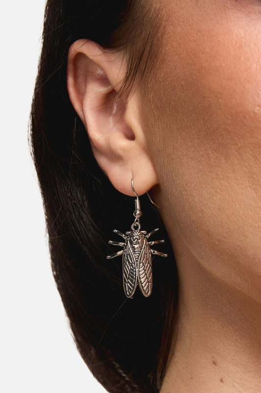 Dangerfield - Cicada Earrings - silver