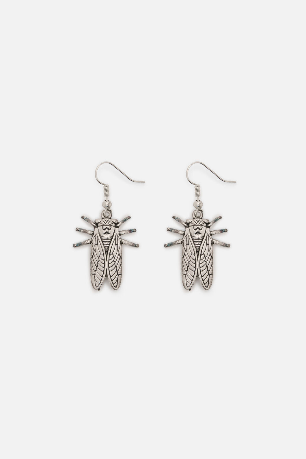 Dangerfield - Cicada Earrings - silver