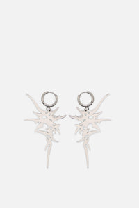 Dangerfield - Gothic Flame Earring - silver