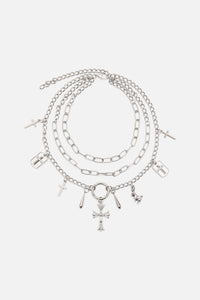 Dangerfield - Lapin Charm Necklace - silver