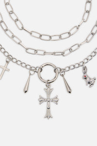 Dangerfield - Lapin Charm Necklace - silver