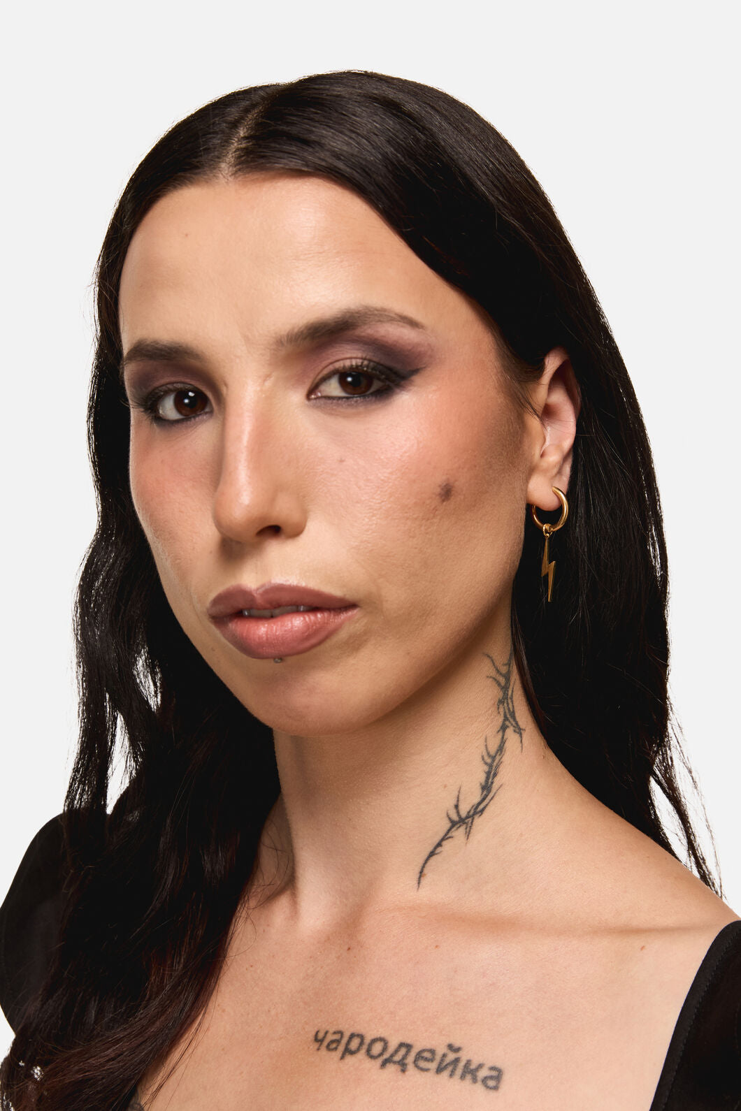 Dangerfield - Gold Lightening Earrings - gold
