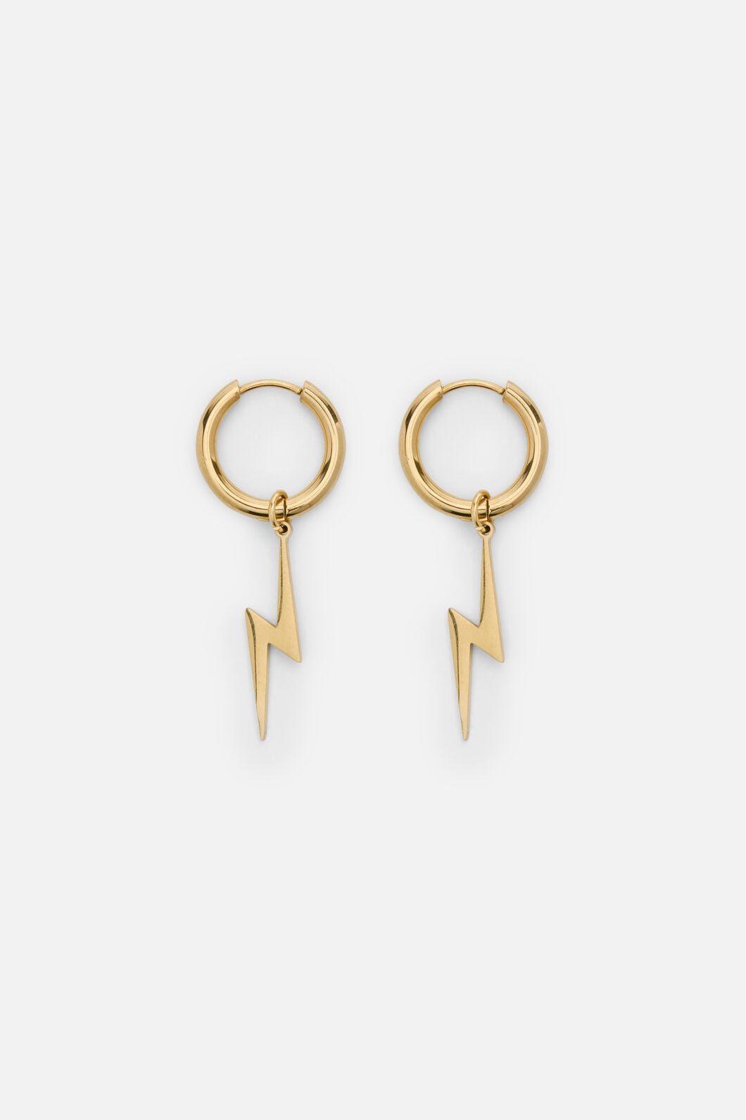 Dangerfield - Gold Lightening Earrings - gold