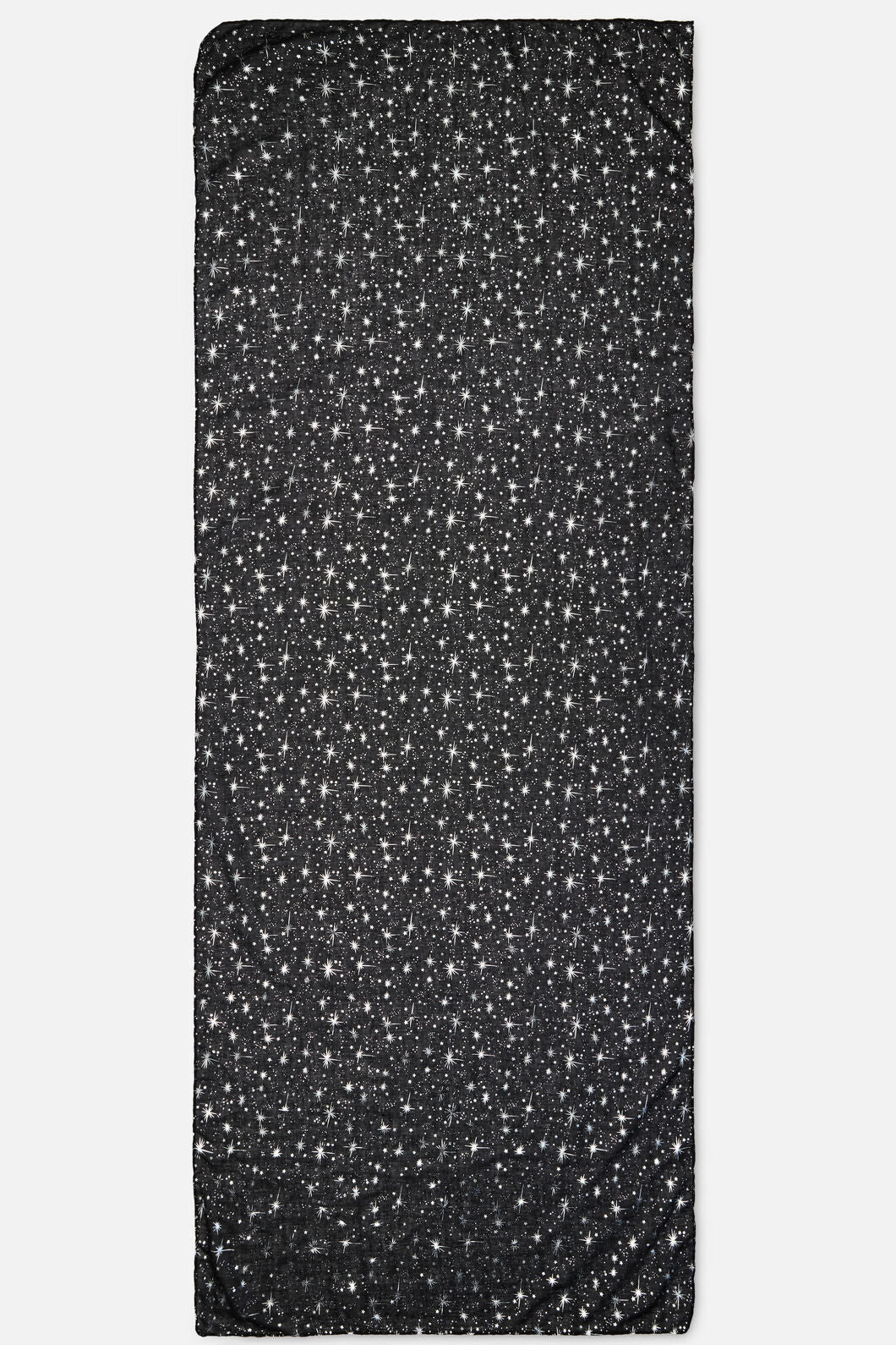 Dangerfield - Galaxy Metallic Printed Scarf - black