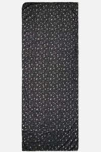 Dangerfield - Galaxy Metallic Printed Scarf - black