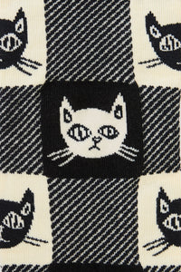 Dangerfield - Atomic Cat Sock - black