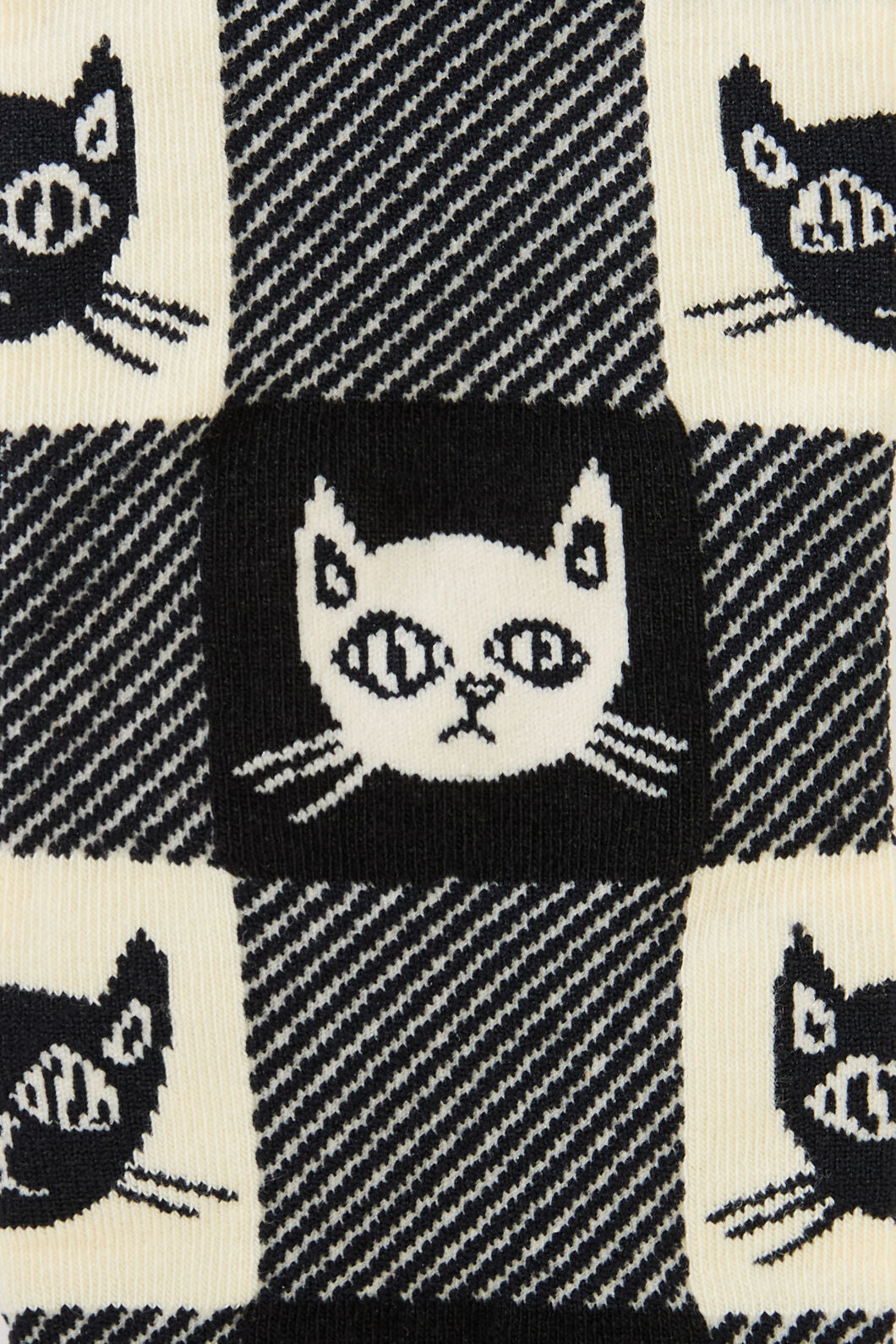 Dangerfield - Atomic Cat Sock - black