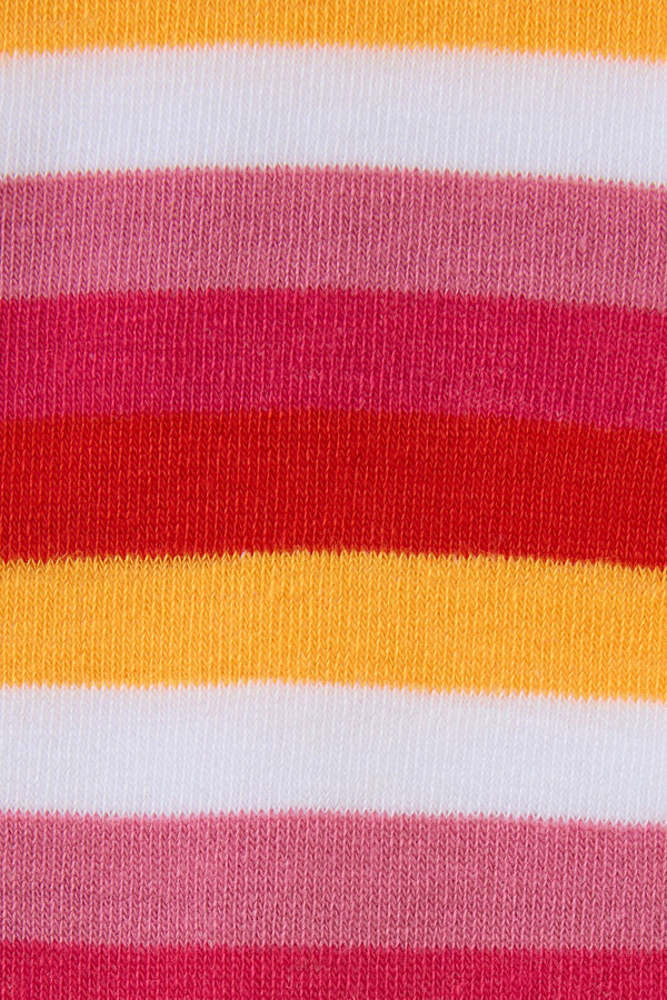 Dangerfield - Red Long Striped Sock - red