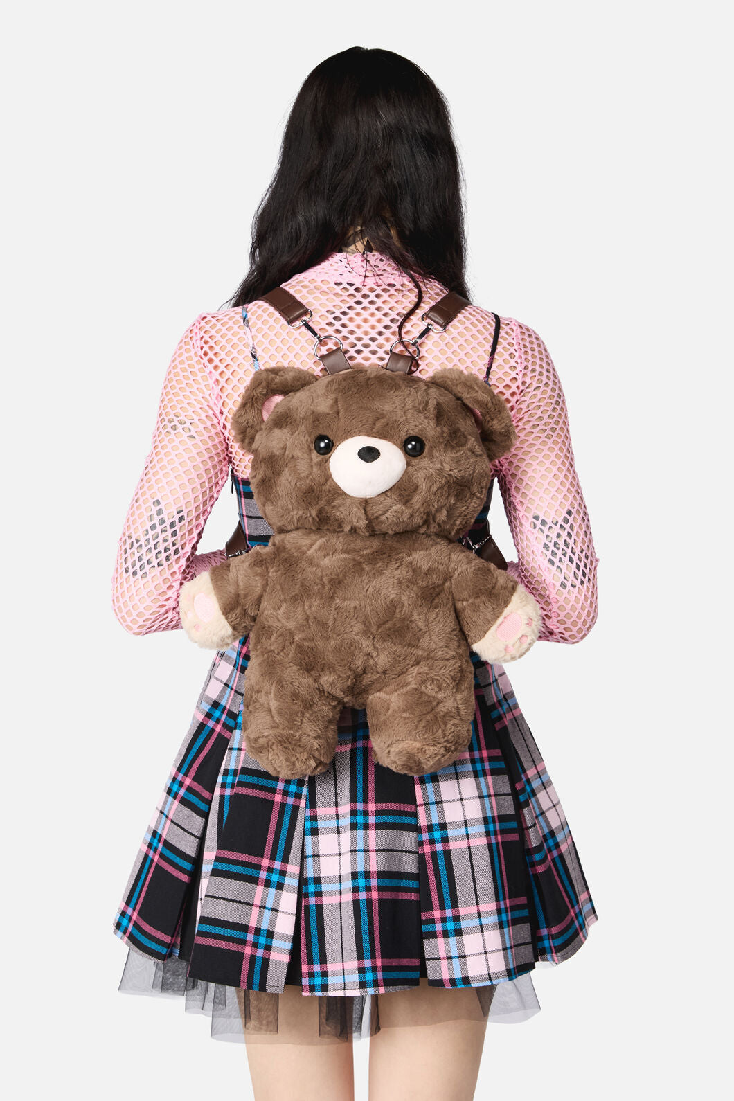 Dangerfield - Plush Bear Backpack - chocolate