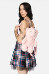 Dangerfield - Plush Pig Backpack - pink