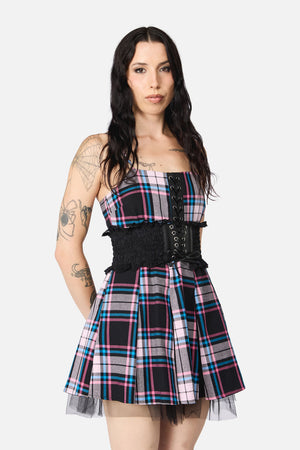 Dangerfield - Lace Waist Belt - black