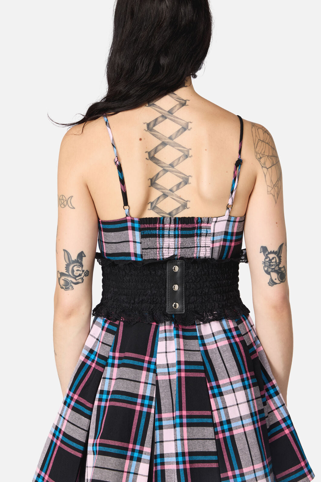 Dangerfield - Lace Waist Belt - black