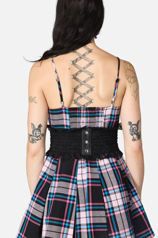 Dangerfield - Lace Waist Belt - black