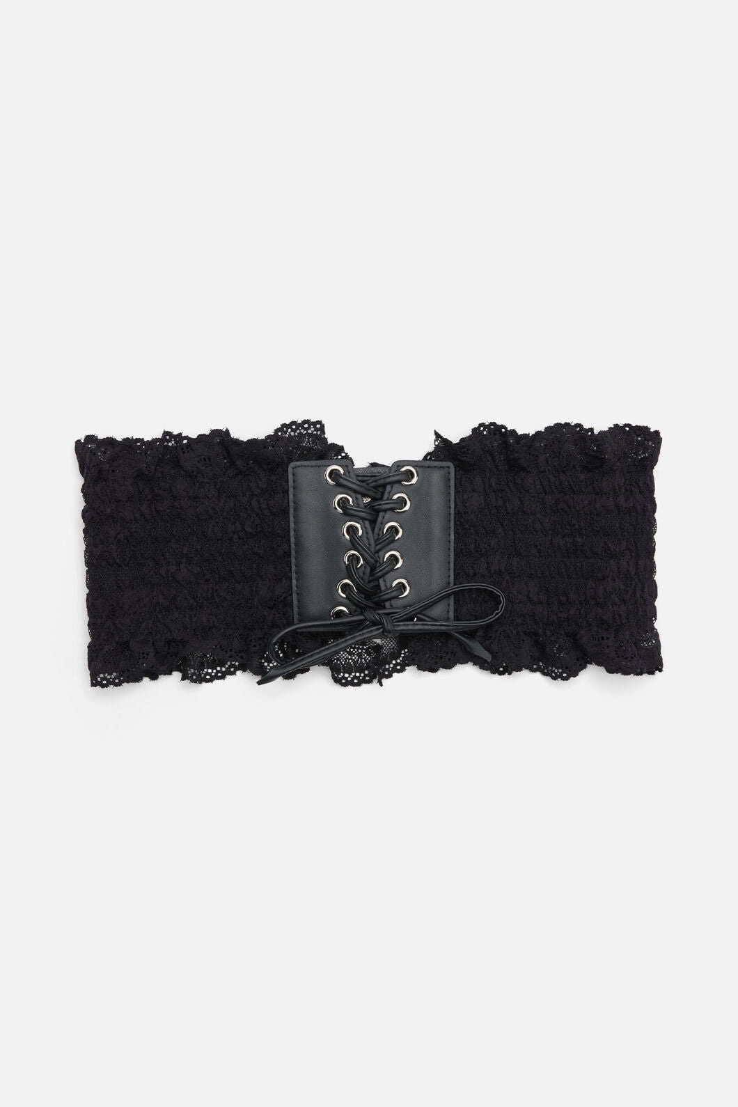 Dangerfield - Lace Waist Belt - black