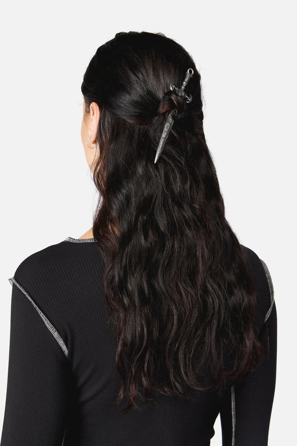 Dangerfield - Sword Hair Pin - silver