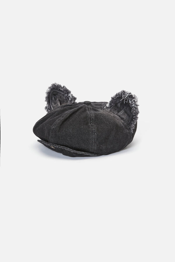 Dangerfield - Denim Ear Hat - black