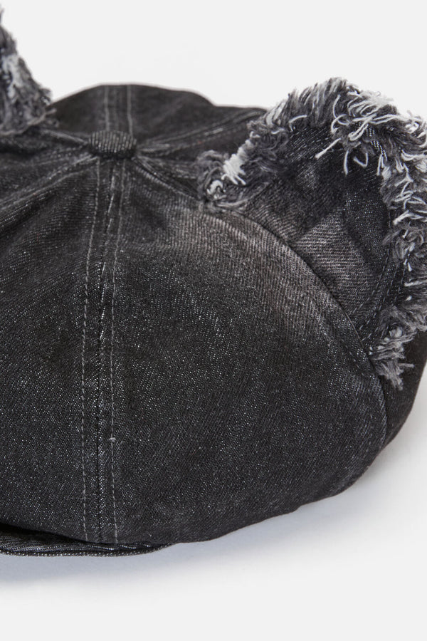Dangerfield - Denim Ear Hat - black