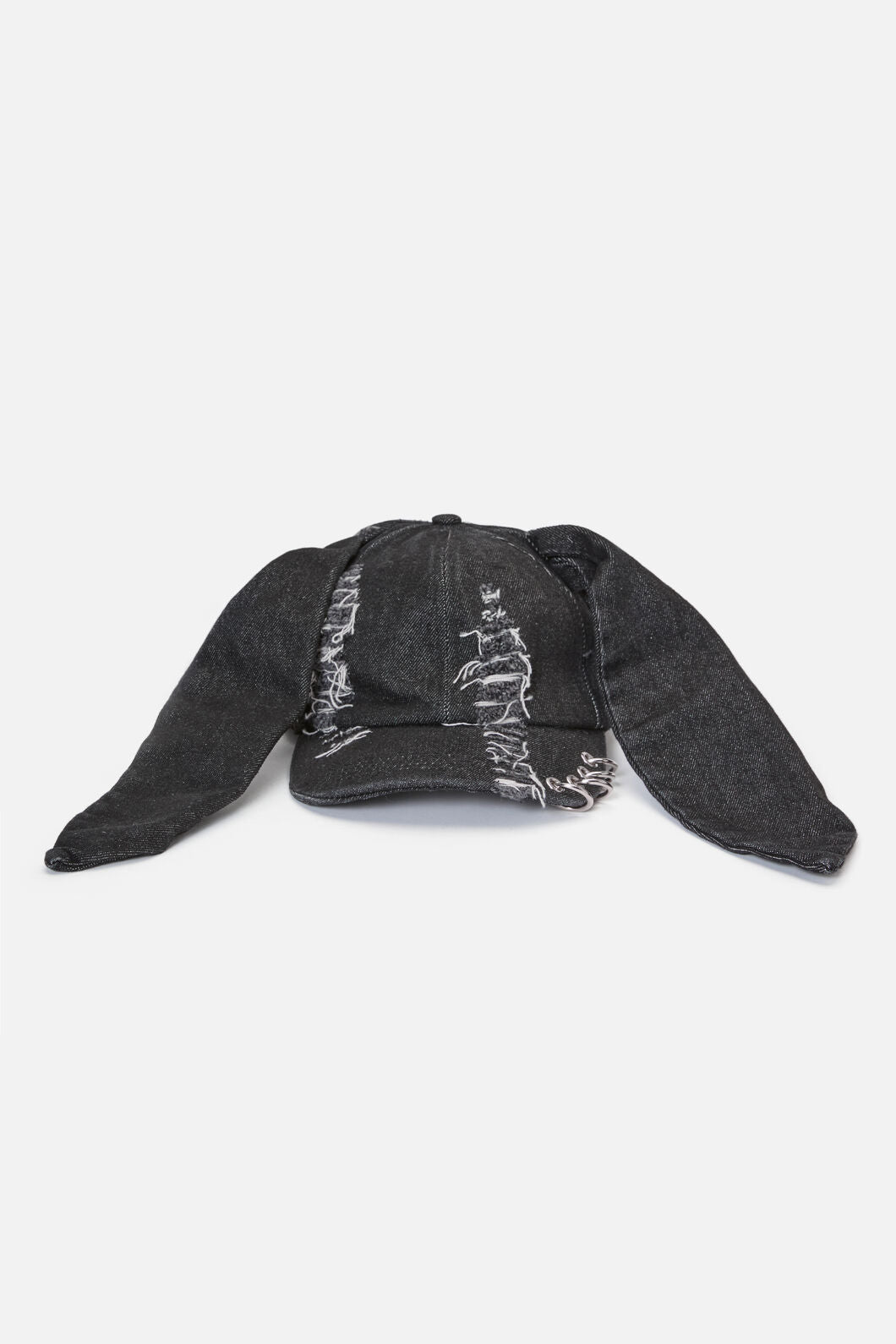 Dangerfield - Distressed Long Ears Cap - black