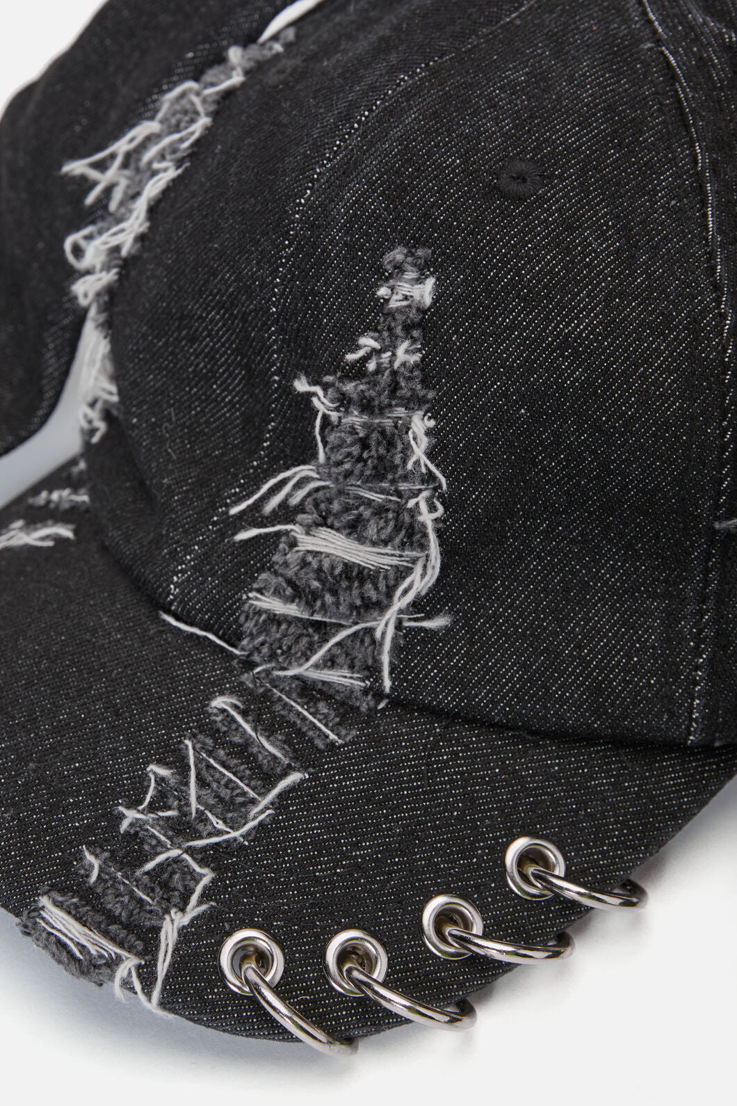 Dangerfield - Distressed Long Ears Cap - black