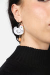 Dangerfield - Chicken & Egg Earrings - white