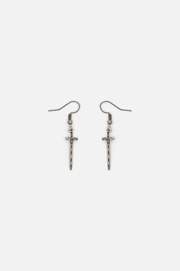 Dangerfield - Dagger Earrings - silver