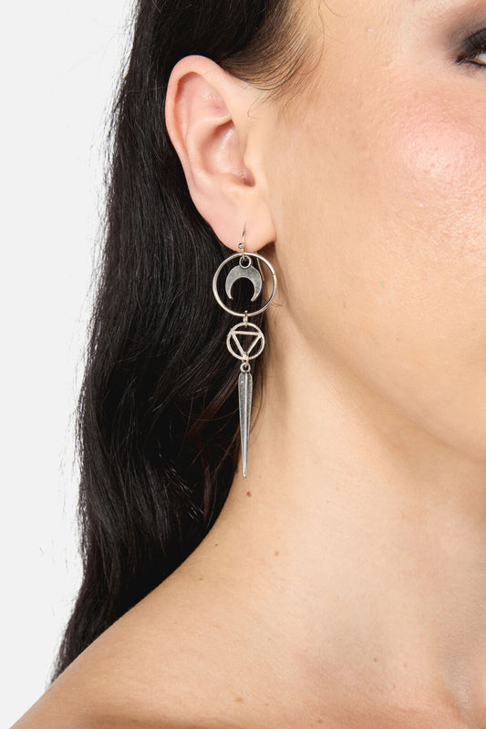 Dangerfield - Mystical Earrings - silver