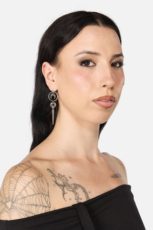 Dangerfield - Mystical Earrings - silver