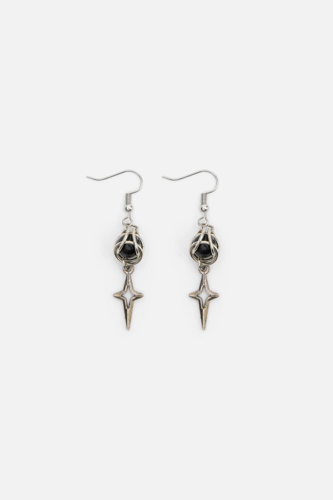 Dangerfield - Star Sphere Earrings - silver