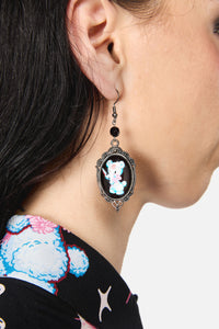 Dangerfield - Creeps Framed Earrings - black