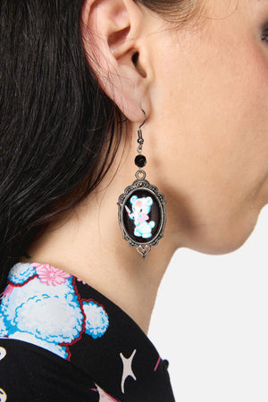 Dangerfield - Creeps Framed Earrings - black