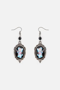 Dangerfield - Creeps Framed Earrings - black