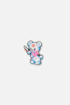 Dangerfield - Creeps Teddy Pin - blue