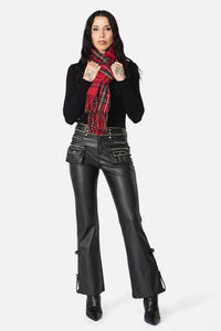 Dangerfield - Tartan Scarf - red