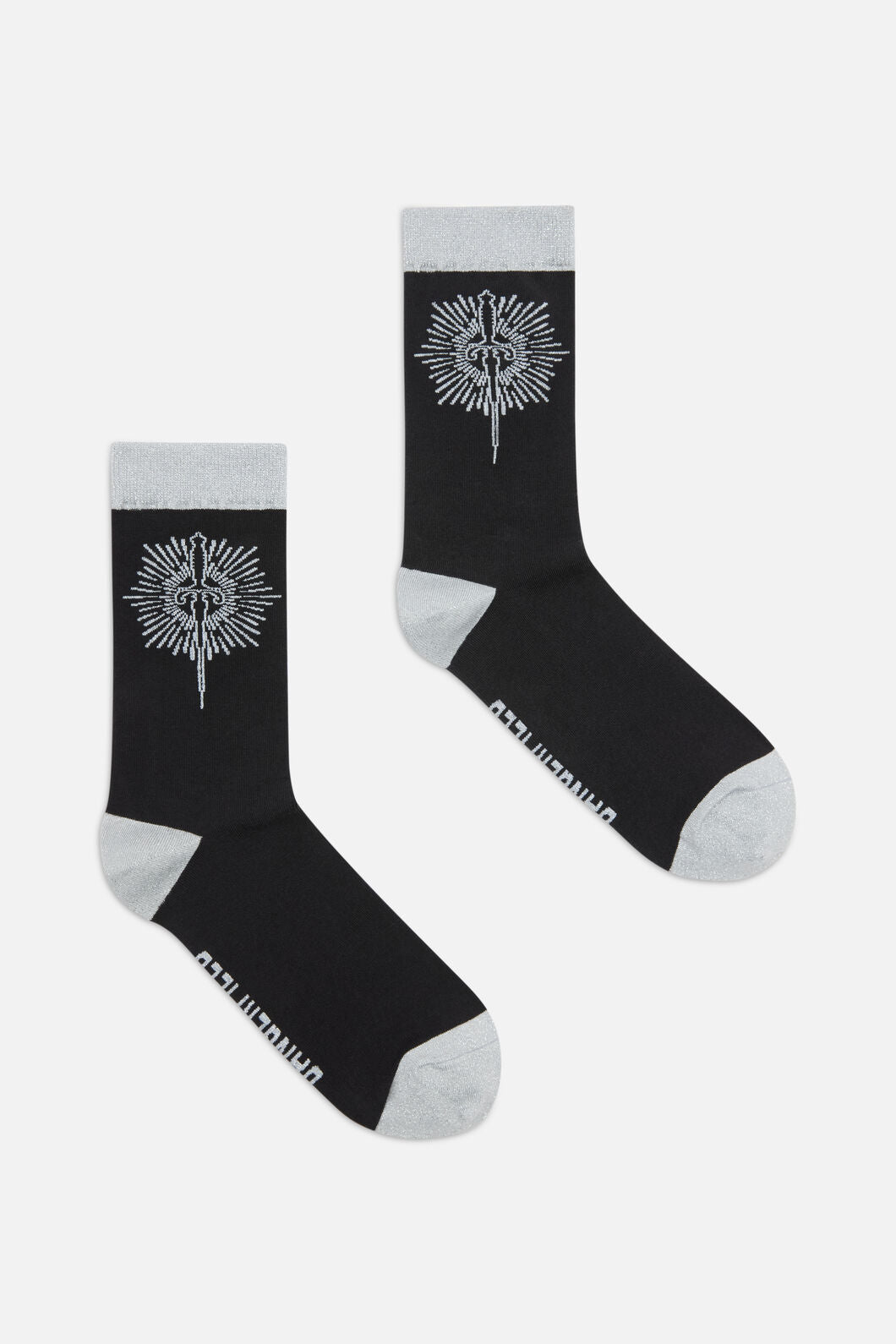 Dangerfield - Dagger Goth Socks - black