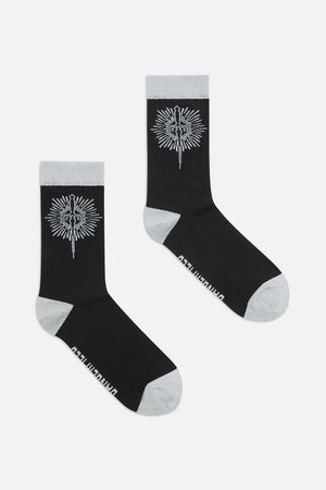 Dangerfield - Dagger Goth Socks - black