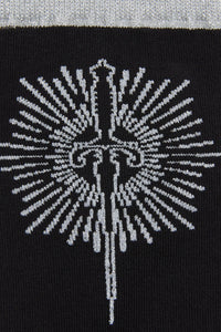 Dangerfield - Dagger Goth Socks - black